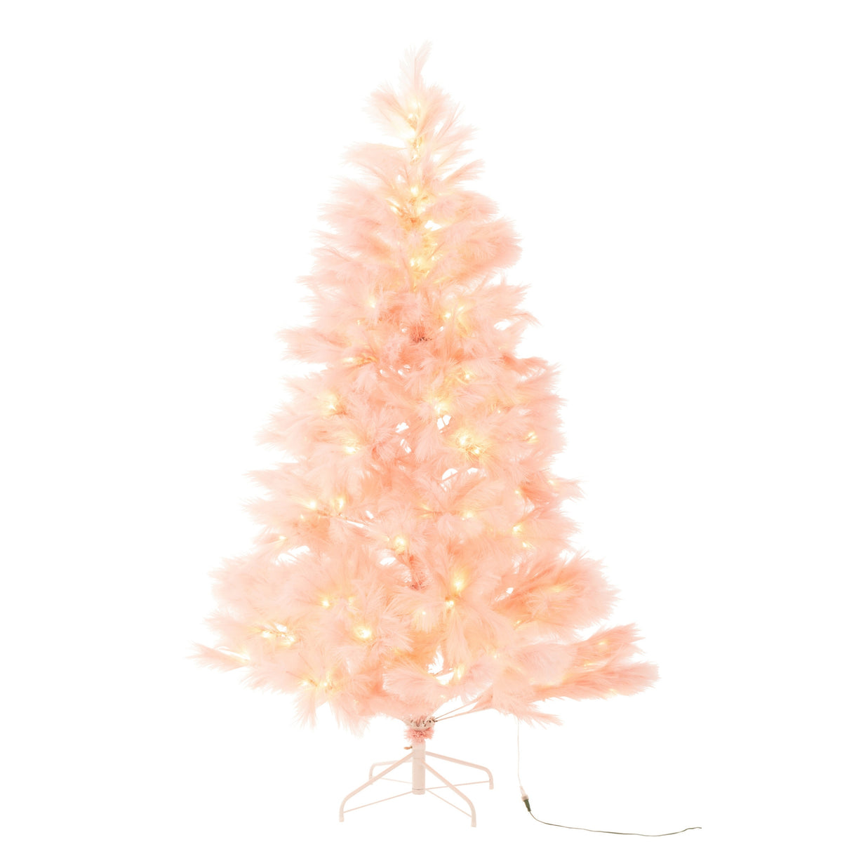 Kerstboom 400 Led Pampa Metaal Lichtroze H210cm J-Line