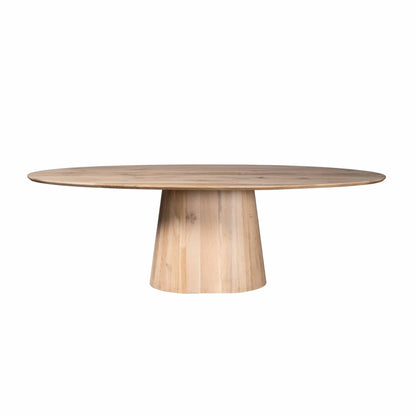 Eettafel Riga Eiken Naturel Ovaal 210cm Starfurn