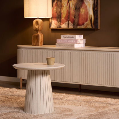 Salontafel Solana Mangohout Zand 50cm Starfurn