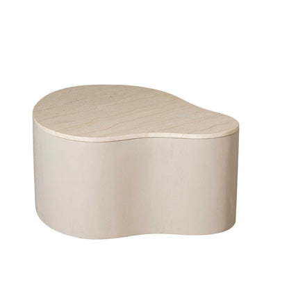 Salontafel Lovi Mangohout Zand 77cm Starfurn