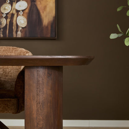 Eettafel Maré Mangohout Bruin 200cm Starfurn