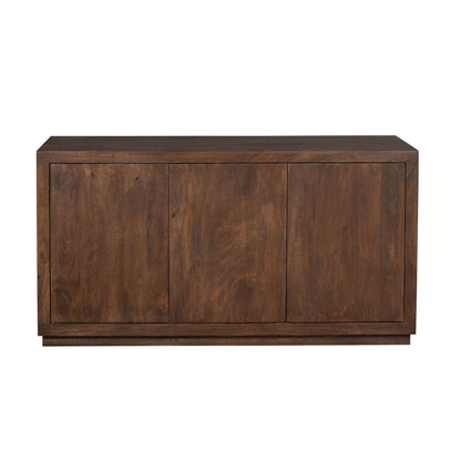 Dressoir Brussel Mangohout Bruin 3 Deuren 150cm Starfurn