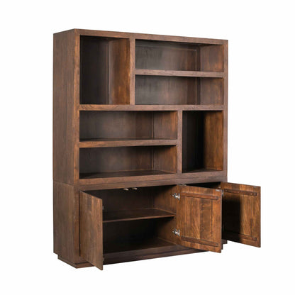 Vakkenkast Brussel Mangohout Bruin 160cm Starfurn