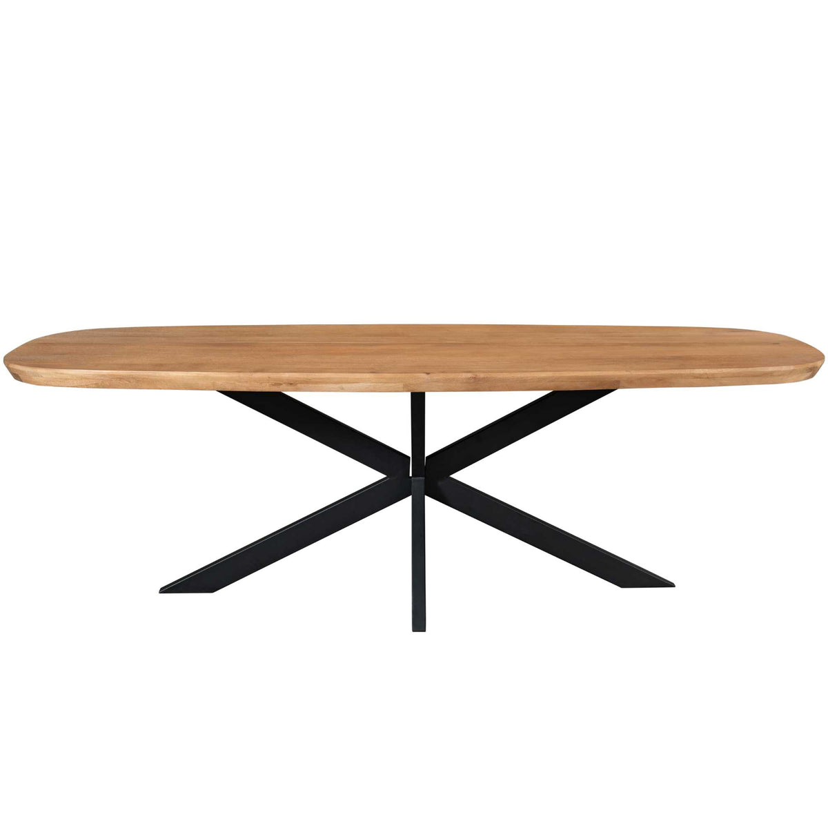 Eettafel Madison Mangohout Naturel Deens Ovaal 200cm Starfurn