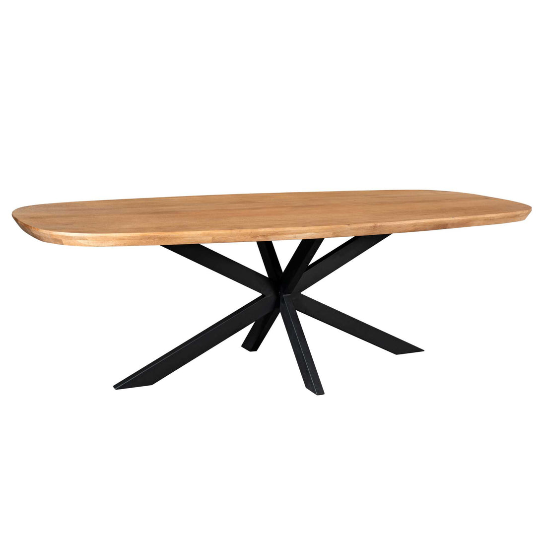 Eettafel Madison Mangohout Naturel Deens Ovaal 200cm Starfurn