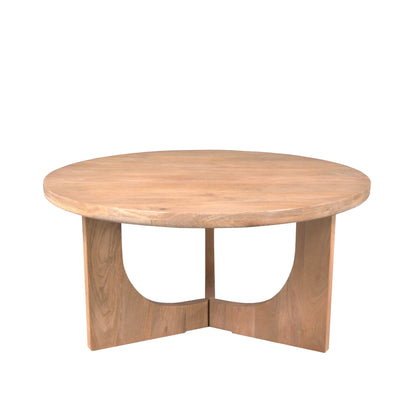 Salontafel Guus Mangohout Naturel 80cm Starfurn