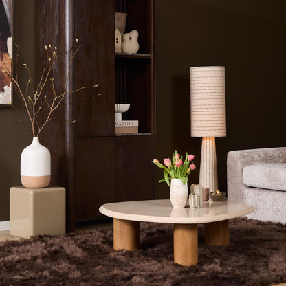 Salontafel Nuvé Botticino Marmer Naturel 100cm Starfurn