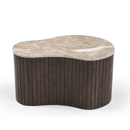 Salontafel Nomi Mangohout Bruin 70cm Starfurn