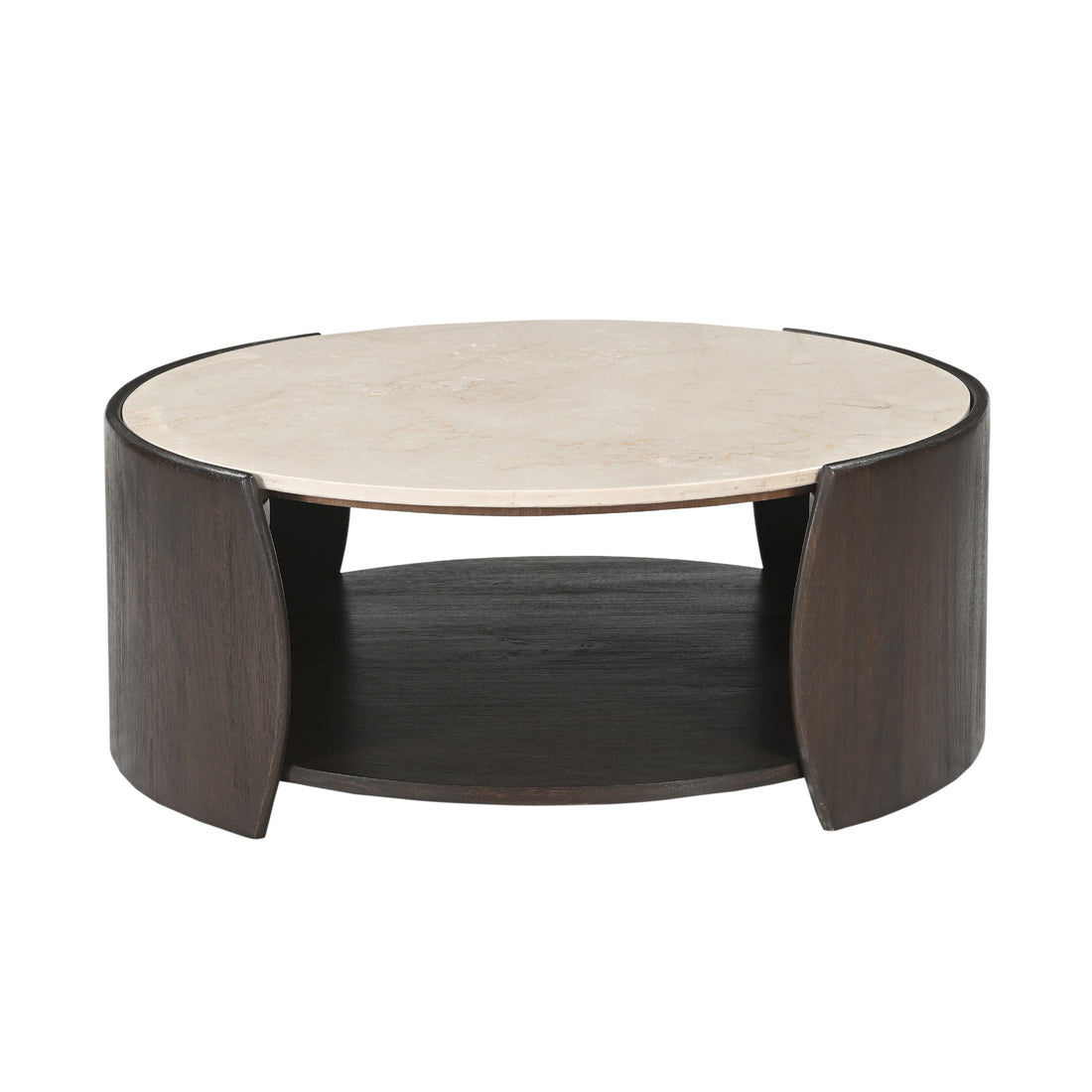 Salontafel Rune Botticino Marmer 80cm Starfurn