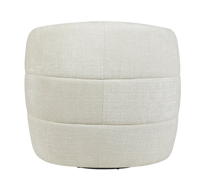 Fauteuil Yara Draaibaar Stof Off White Starfurn