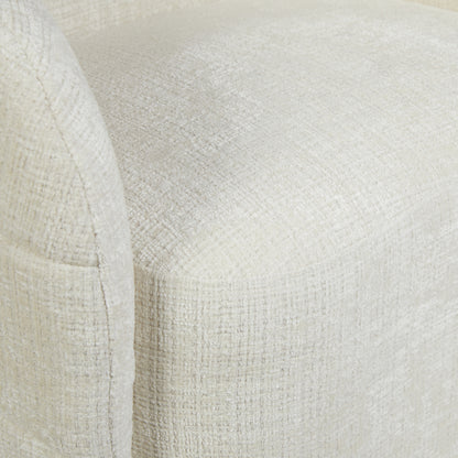 Fauteuil Yara Draaibaar Stof Off White Starfurn