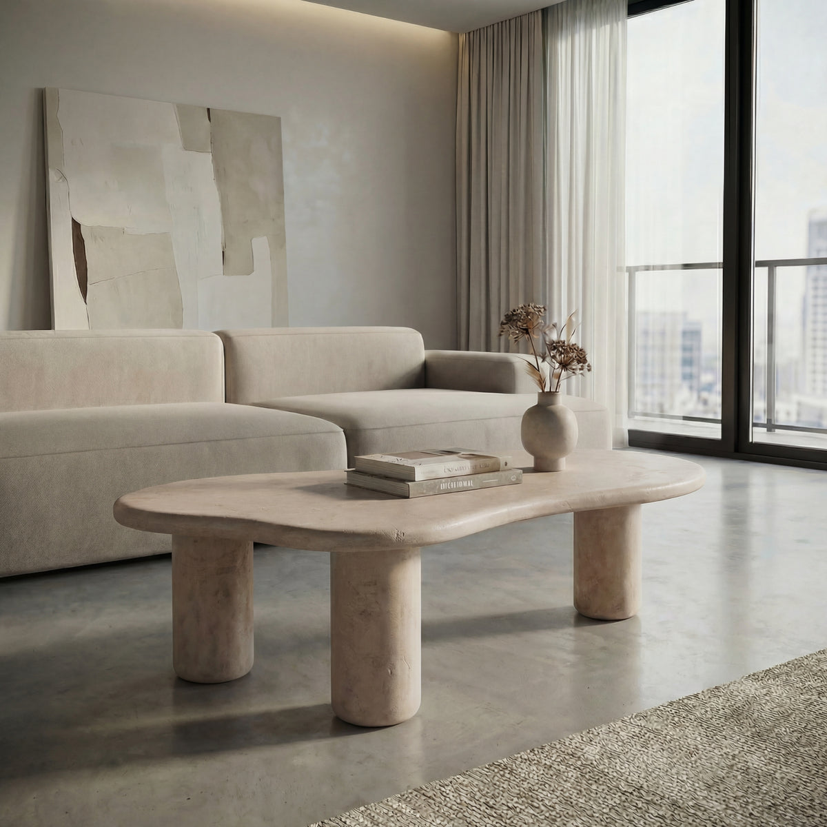 DTP Home Salontafel Scala Curva Sand