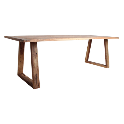 Teakhouten Eettafel Farmwood 200cm Raw Materials