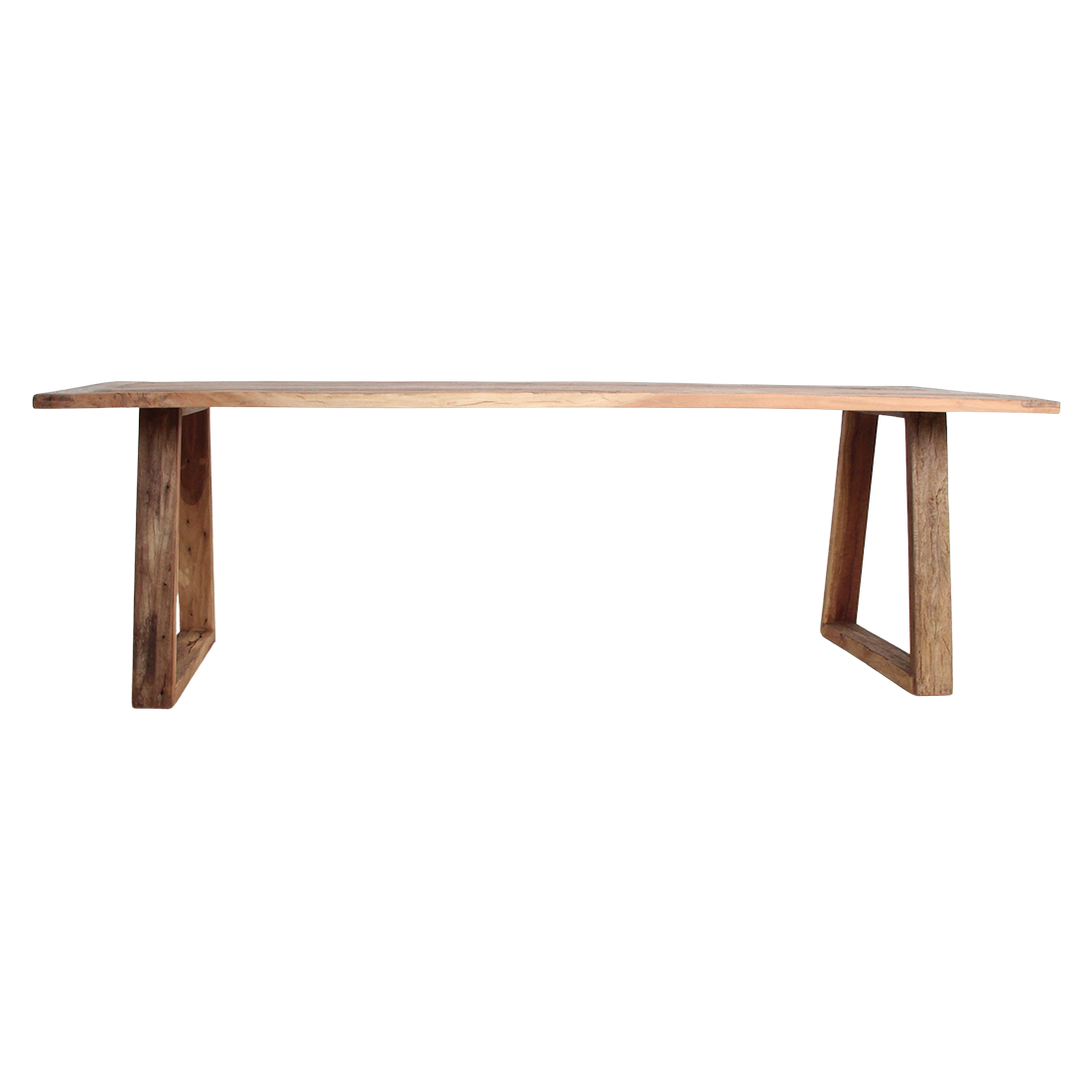 Teakhouten Eettafel Farmwood 240cm Raw Materials