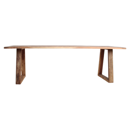 Teakhouten Eettafel Farmwood 240cm Raw Materials
