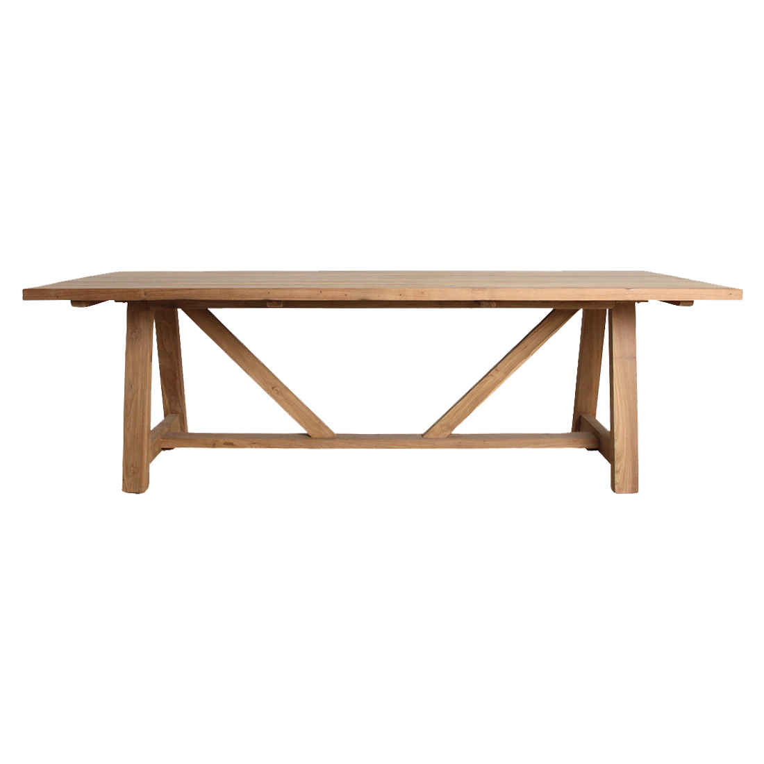 Tuintafel Soleado 200cm FSC Gerecycled Teakhout Raw Materials