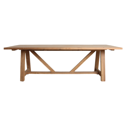 Tuintafel Soleado 200cm FSC Gerecycled Teakhout Raw Materials