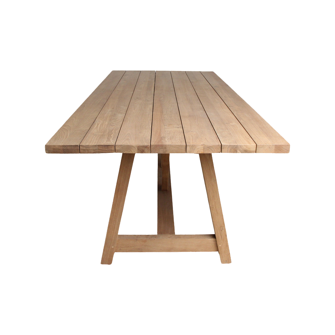 Tuintafel Soleado 200cm FSC Gerecycled Teakhout Raw Materials