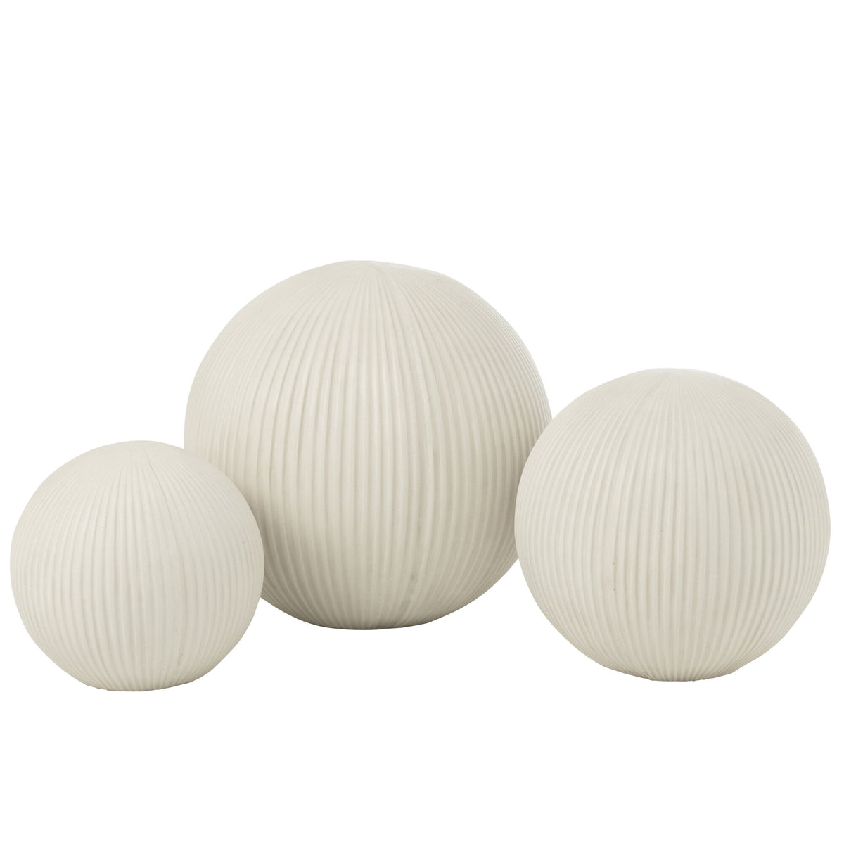 Bal Deco Klei Wit Large 39,5cmx37,5cmx39,5cm