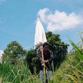 Bali Parasol - Crème - 180cm - Parasol - Todo Bien - livinglovely.nl