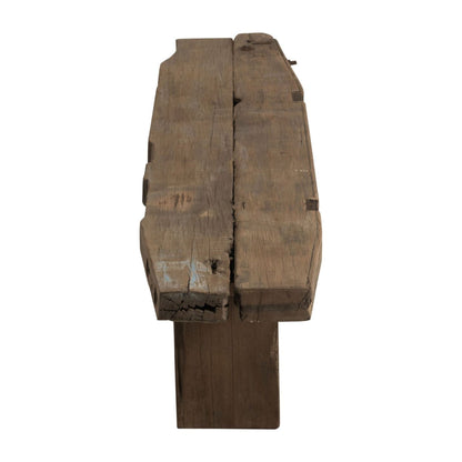 Bank Rough Gerecycled Hout Bruin J-Line