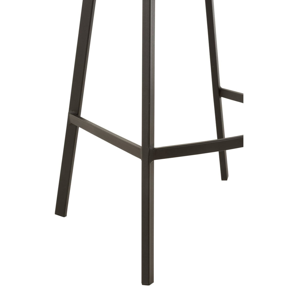Barstoel Stephane Textiel/Metaal Donkergrijs – J-Line