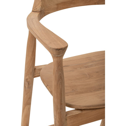 Barstoel Teakhout Naturel J-Line