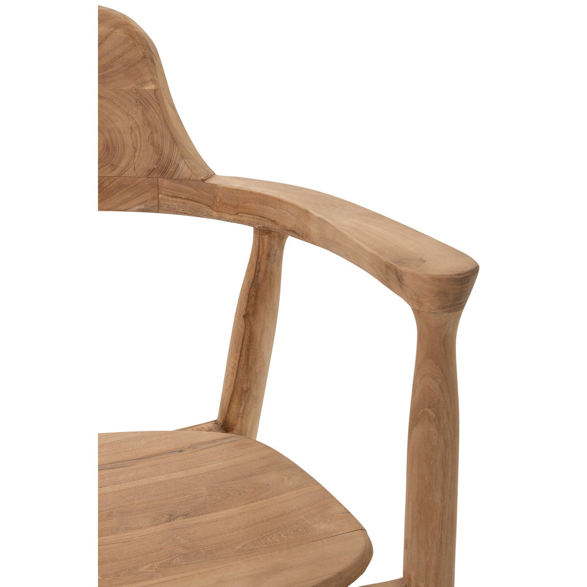 Barstoel Teakhout Naturel J-Line