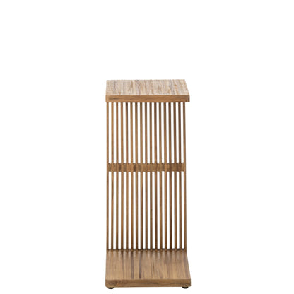 Bijzettafel Latten Gerecycled Hout Naturel J-Line