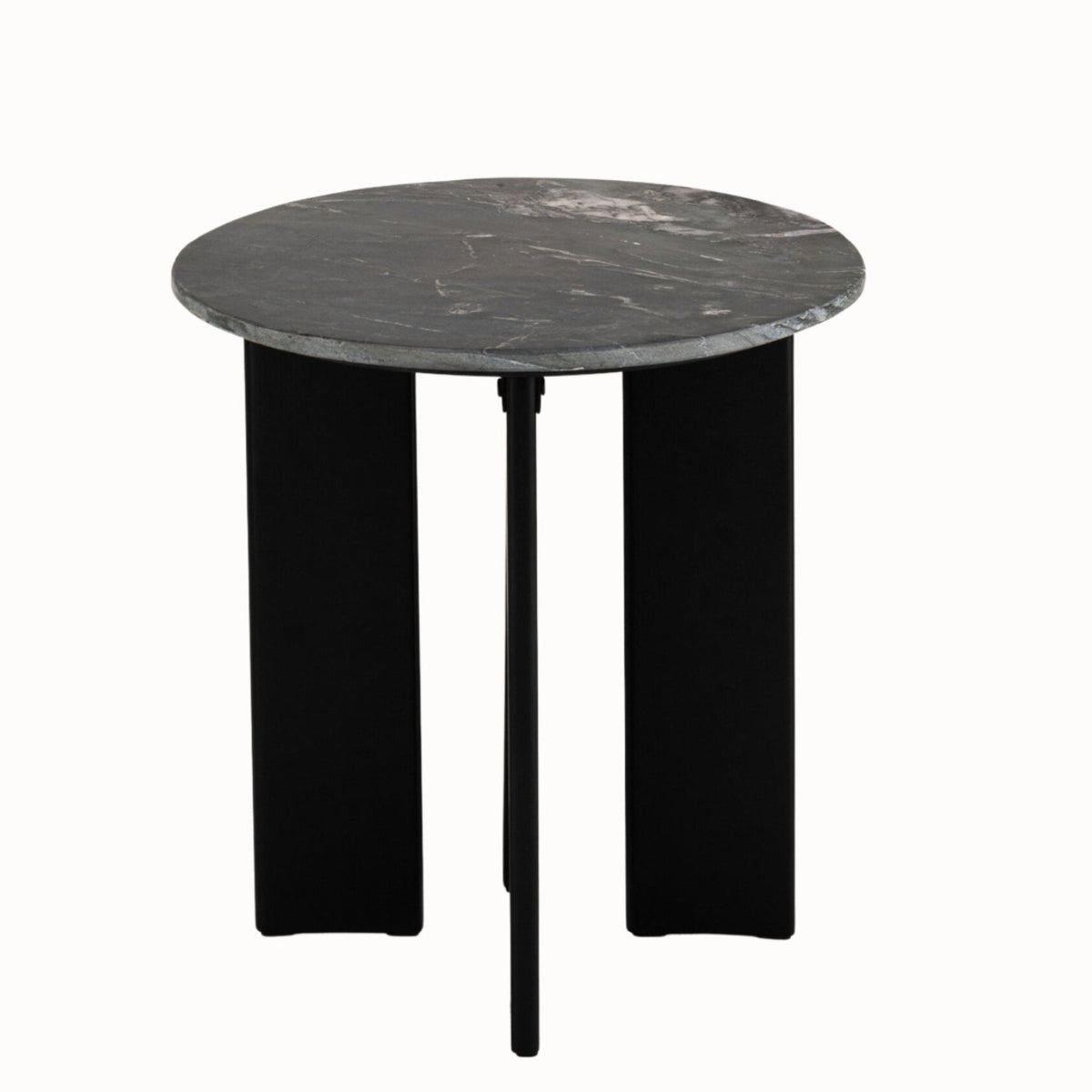 Bijzettafel Mathilde Marmer Zwart J-Line