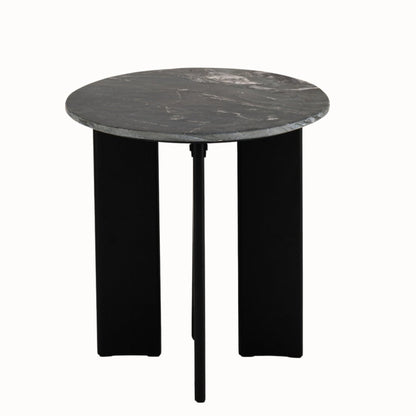 Bijzettafel Mathilde Marmer Zwart J-Line