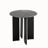 Bijzettafel Mathilde Marmer Zwart J-Line