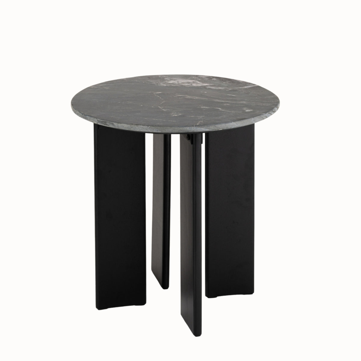 Bijzettafel Mathilde Marmer Zwart J-Line