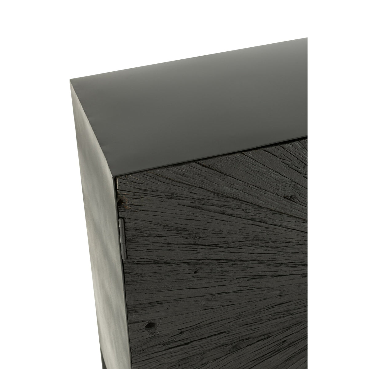Buffetkast Shanil Hout/Ijzer Zwart J-Line