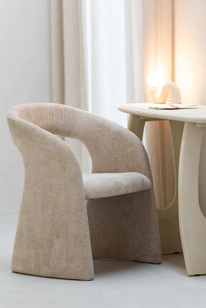 Console Mark Mangohout Wit - Sidetable - J-Line - livinglovely.nl