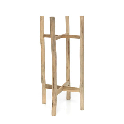 De Charcoal Hoge Plantenbak - Zwart - Large Bazar Bizar
