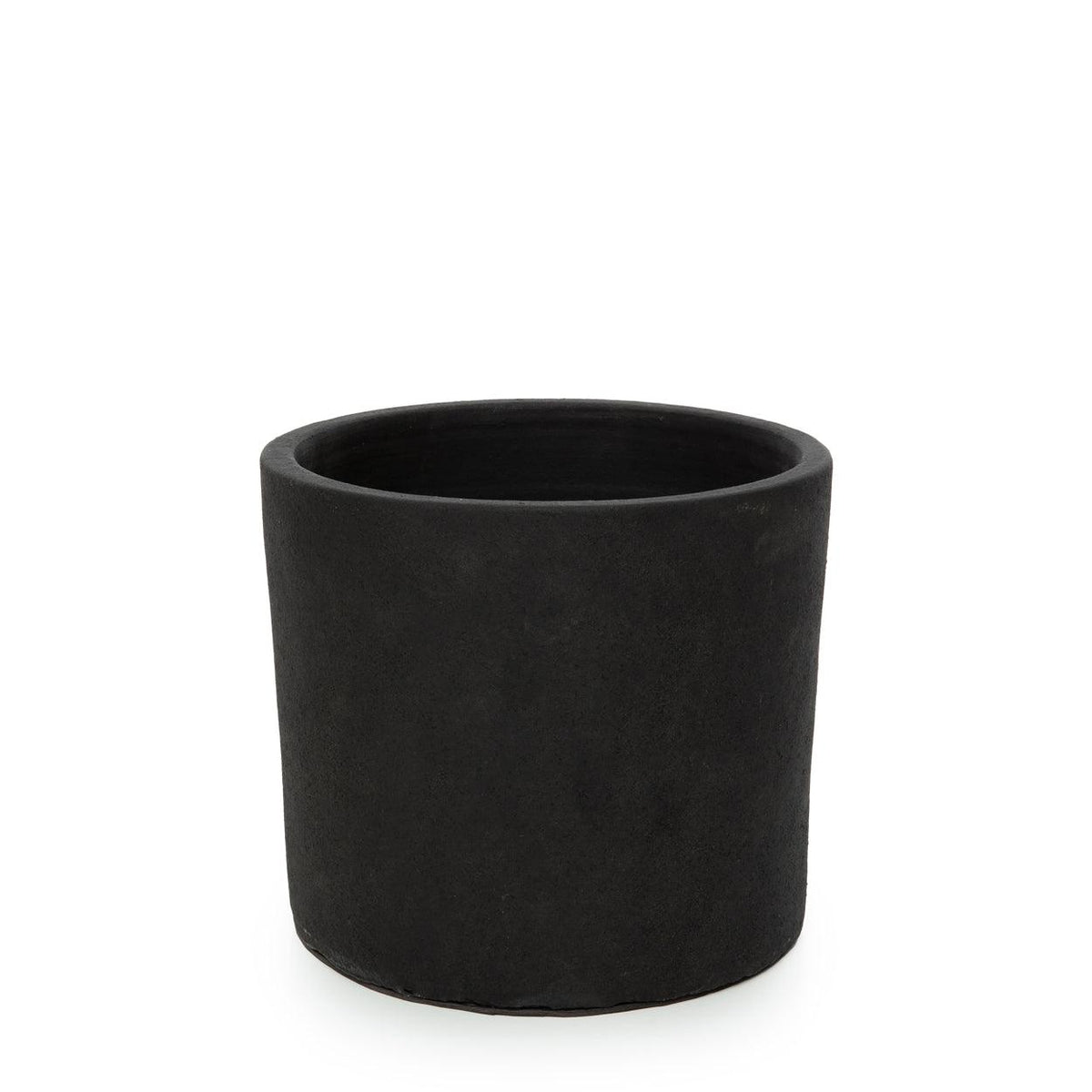 De Charcoal Hoge Plantenbak - Zwart - Large - Pot - Bazar Bizar - livinglovely.nl