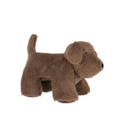 Deurstopper Hond Polyester Bruin XL J-Line - Deurstopper - J-Line - livinglovely.nl