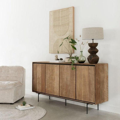 DTP Home Dressoir Metropole 4 deuren 180cm - Dressoir - DTP Home - livinglovely.nl