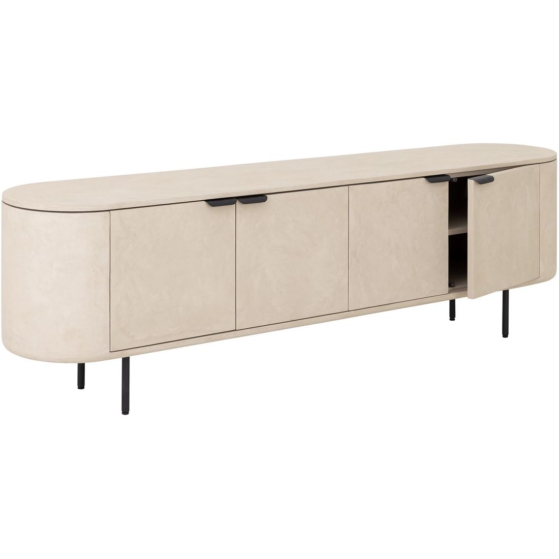 DTP Home TV-meubel Scala Loft Mortex Sand Large 200cm