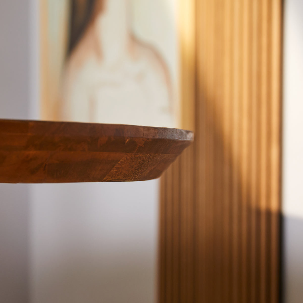 Ovale eettafel Brandy 180 cm van Starfurn met massief mangohouten blad