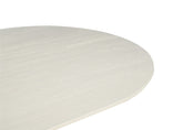 Eettafel Patrice 180cm met massief mangohouten blad van 30 mm
