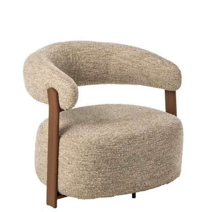Fauteuil Schuim Ecru J-Line