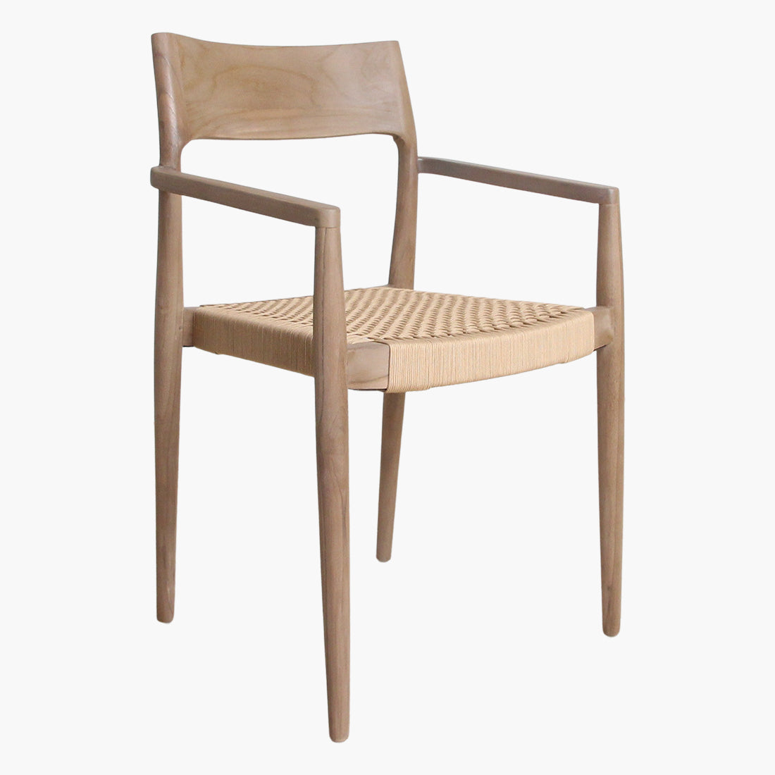 Freya Terrasstoel met Armleuning Naturel Raw Materials - Terrasstoel - Raw Materials - livinglovely.nl