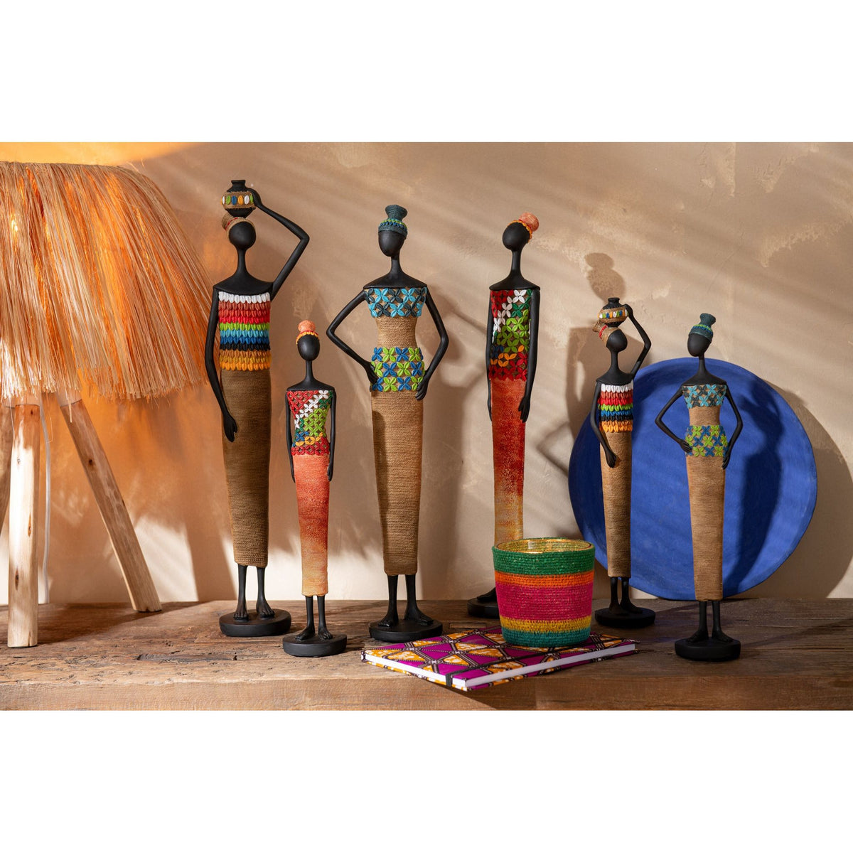 Geurkaars Mand Roze Was Mix Small-45 Uren Set van 2 J-Line
