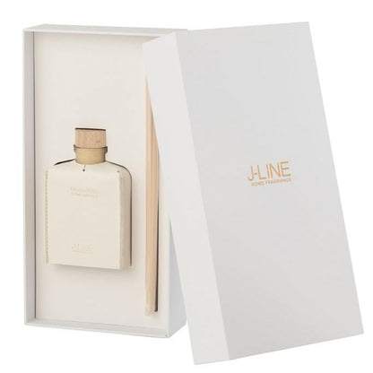 Geurstokjes Leder Wit 100ml