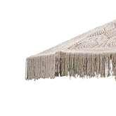Handgeknoopte Parasol - Leafs - Crème 250cm - Handgeknoopte parasol - Todo Bien - livinglovely.nl