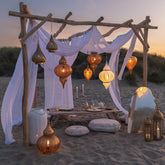 Hanglamp Boor Metaal Goud Small - Hanglamp - J-Line - livinglovely.nl