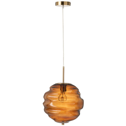 Hanglamp Glas Bruin J-Line