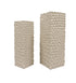 Isaiah Cream mdf Zuil nature design Set van 2 PTMD - Zuil - PTMD - livinglovely.nl